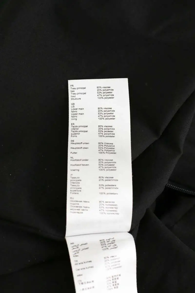 Robe Claudie Pierlot Noir en Viscose