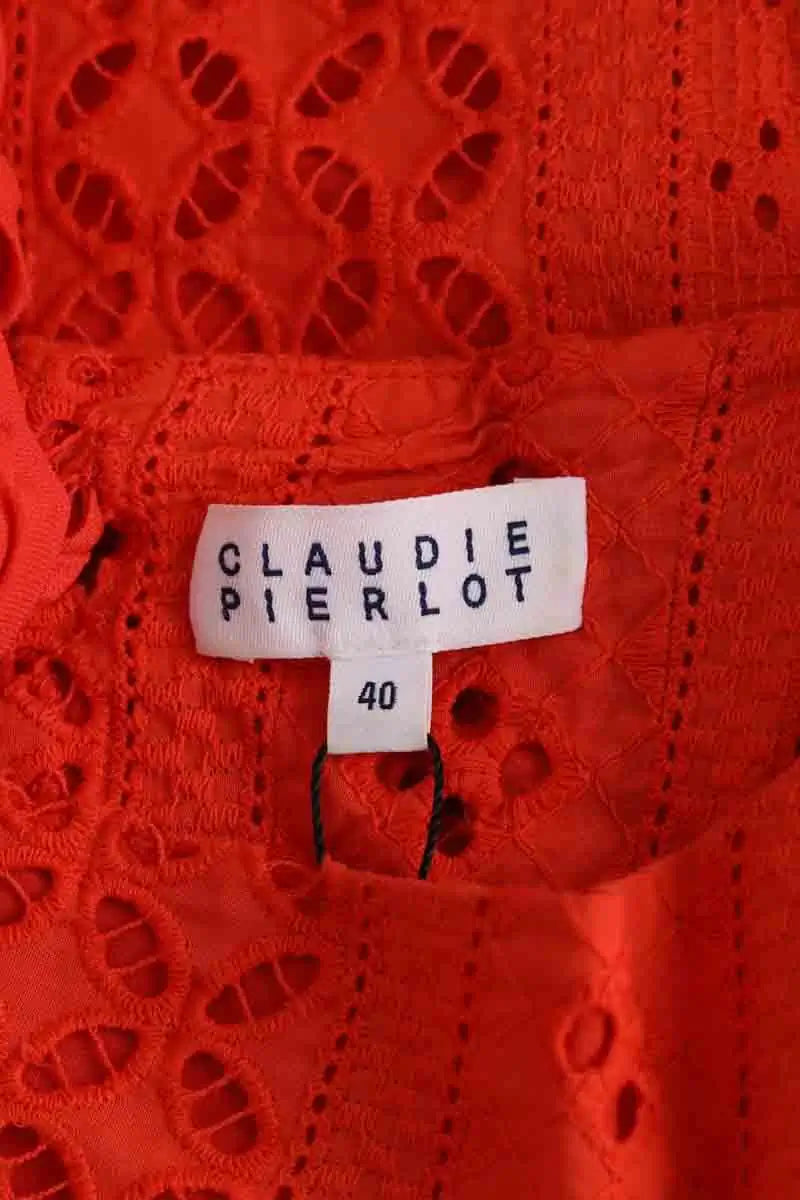 Robe Claudie Pierlot Orange en Coton
