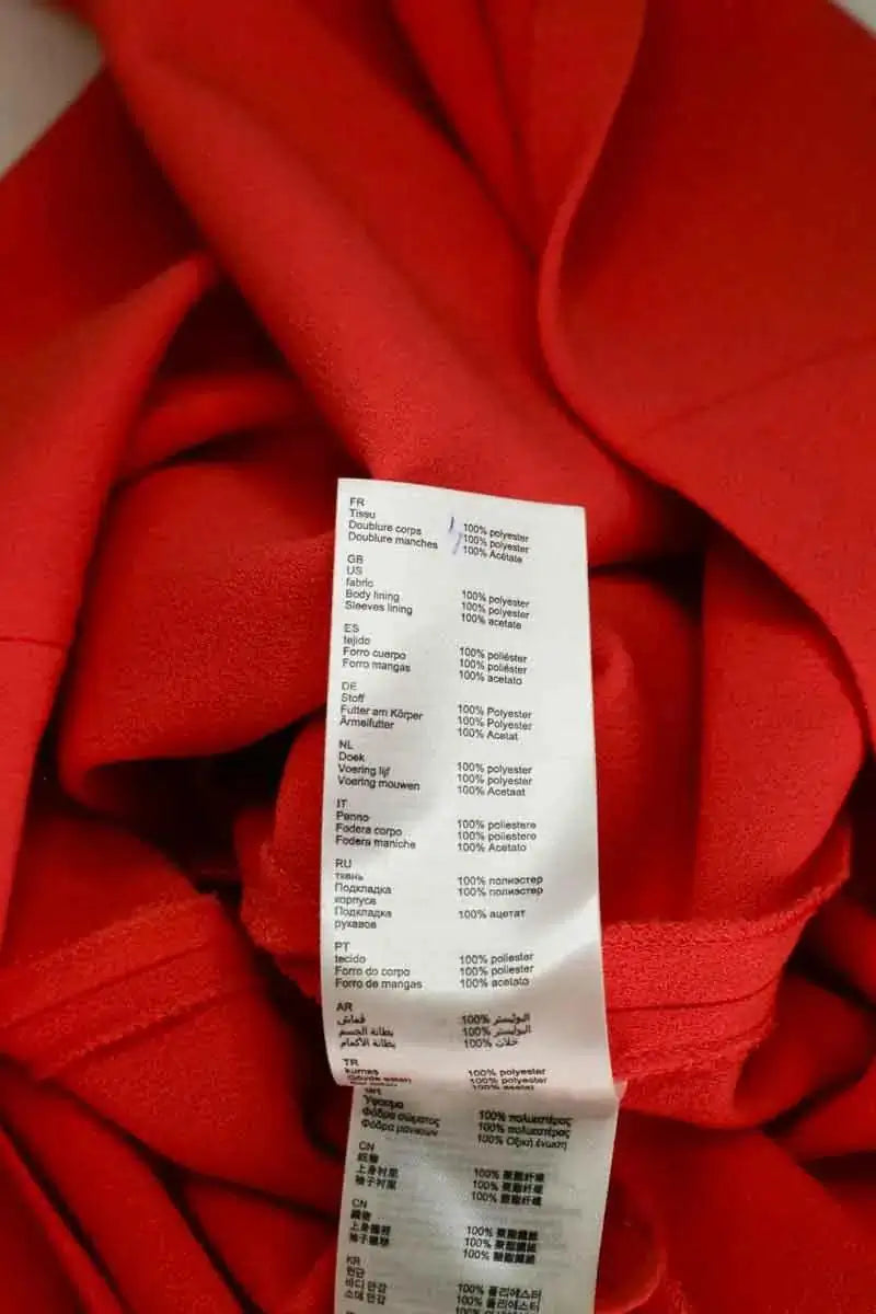 Robe Claudie Pierlot Orange en Synthétique