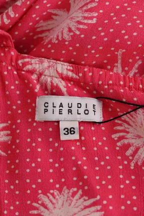 Robe Claudie Pierlot Rose en Viscose