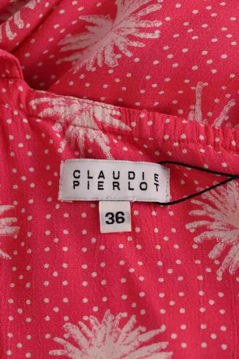 Robe Claudie Pierlot Rose en Viscose
