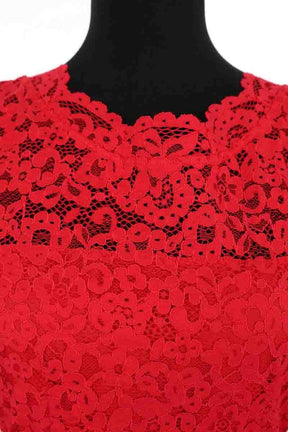Robe Claudie Pierlot Rouge en Coton