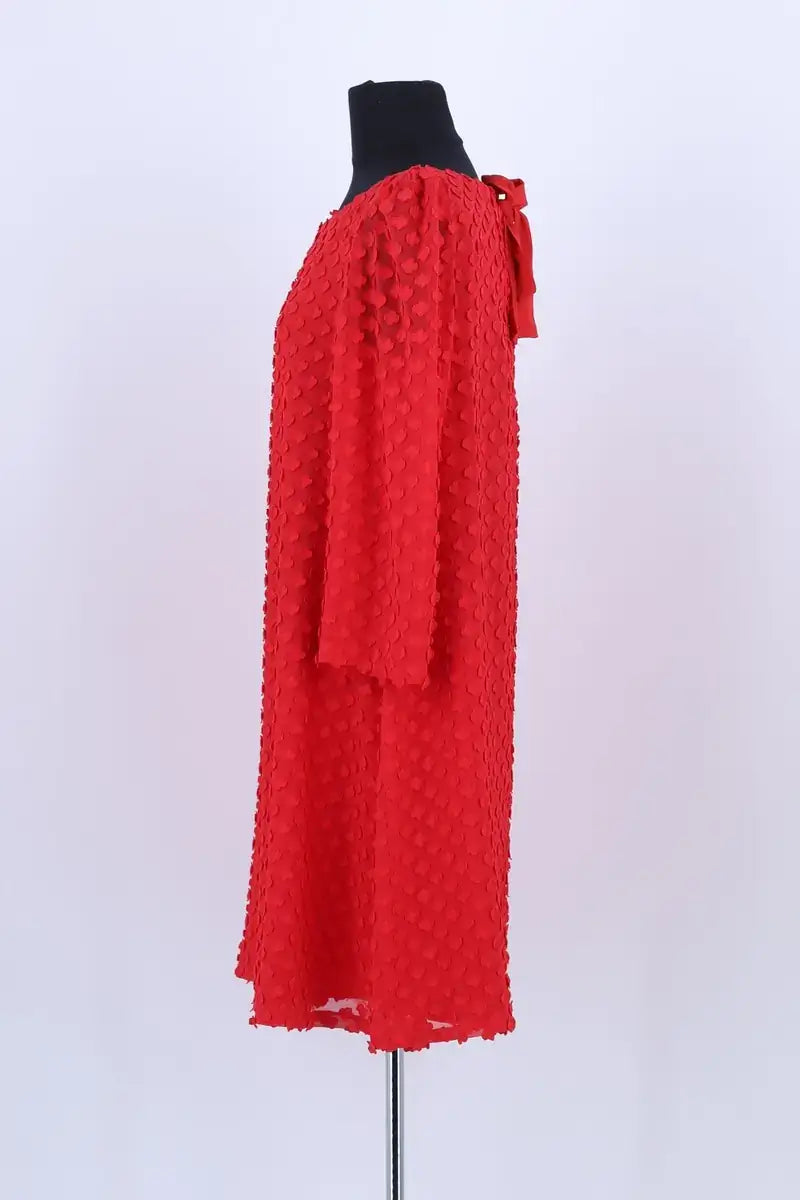 Robe Claudie Pierlot Rouge en Synthétique
