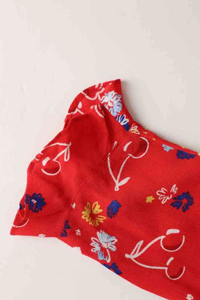 Robe Claudie Pierlot Rouge en Synthétique