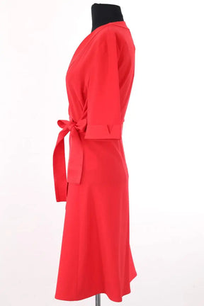 Robe Claudie Pierlot Rouge en Synthétique