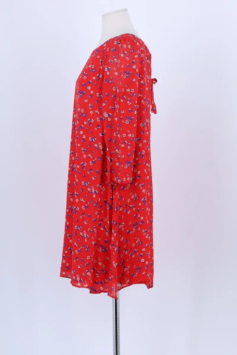 Robe Claudie Pierlot Rouge en Viscose