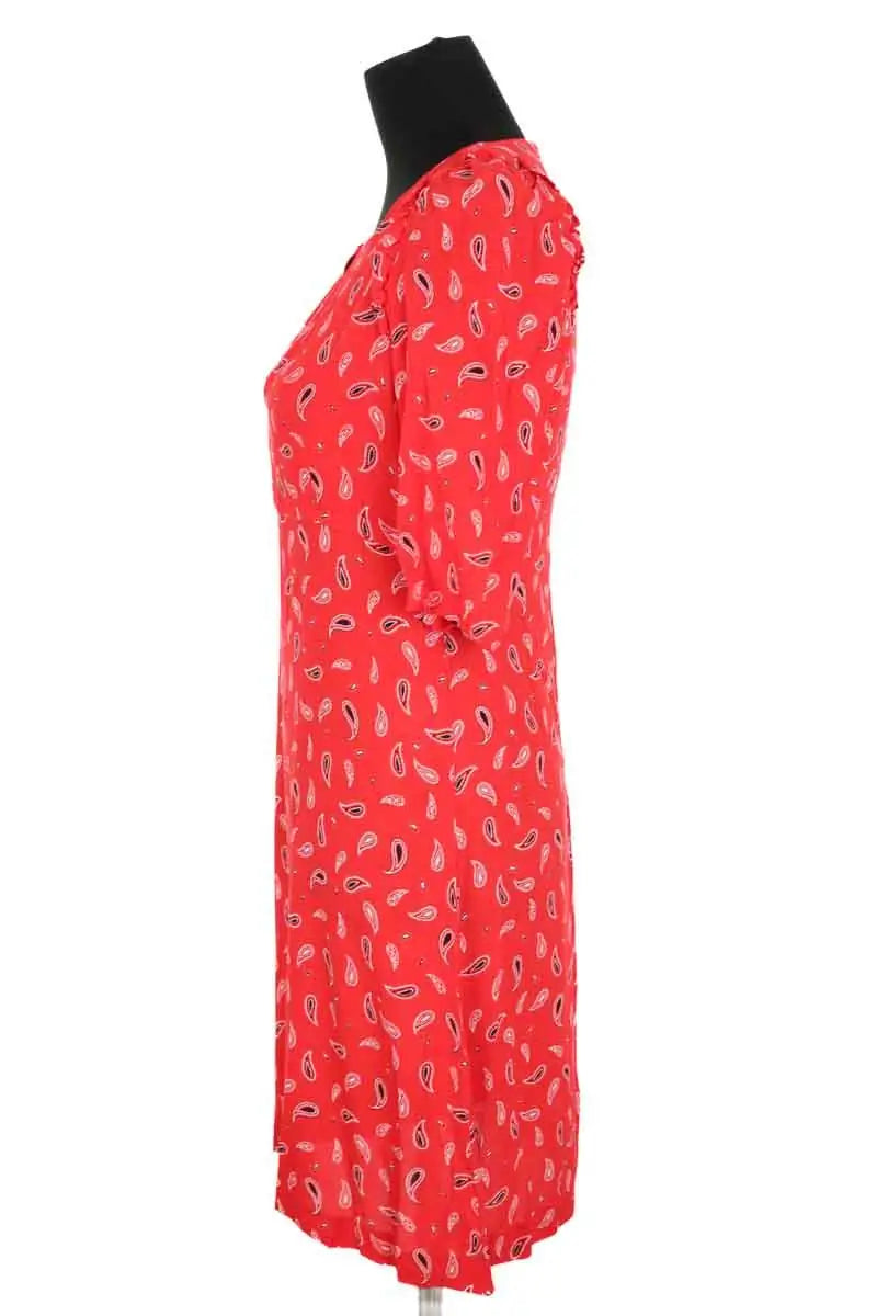 Robe Claudie Pierlot Rouge en Viscose