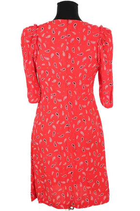 Robe Claudie Pierlot Rouge en Viscose