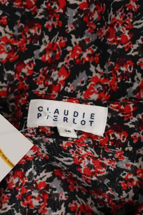 Robe Claudie Pierlot Rouge en Viscose