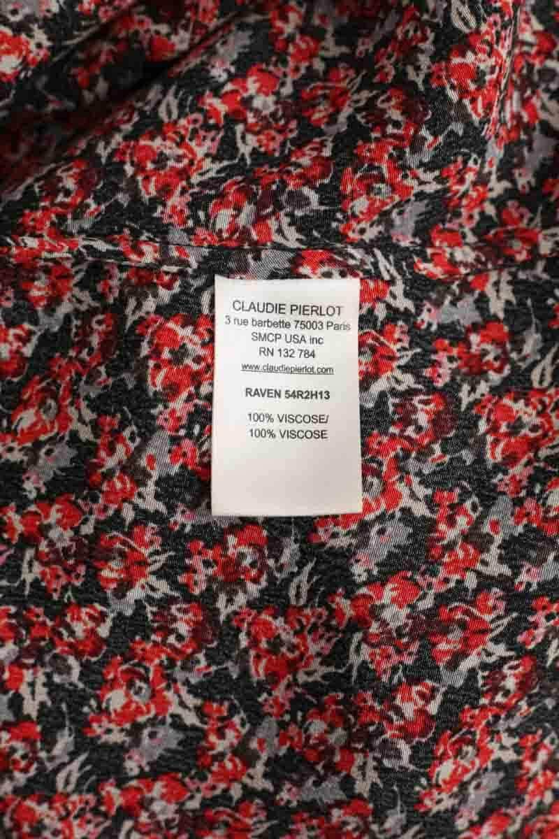 Robe Claudie Pierlot Rouge en Viscose