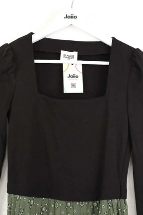 Robe Claudie Pierlot Vert en Coton
