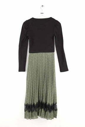 Robe Claudie Pierlot Vert en Coton