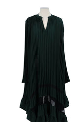 Robe Claudie Pierlot Vert en Polyester, taille L - Seconde Main