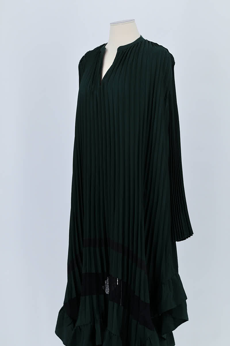 Robe Claudie Pierlot Vert en Polyester