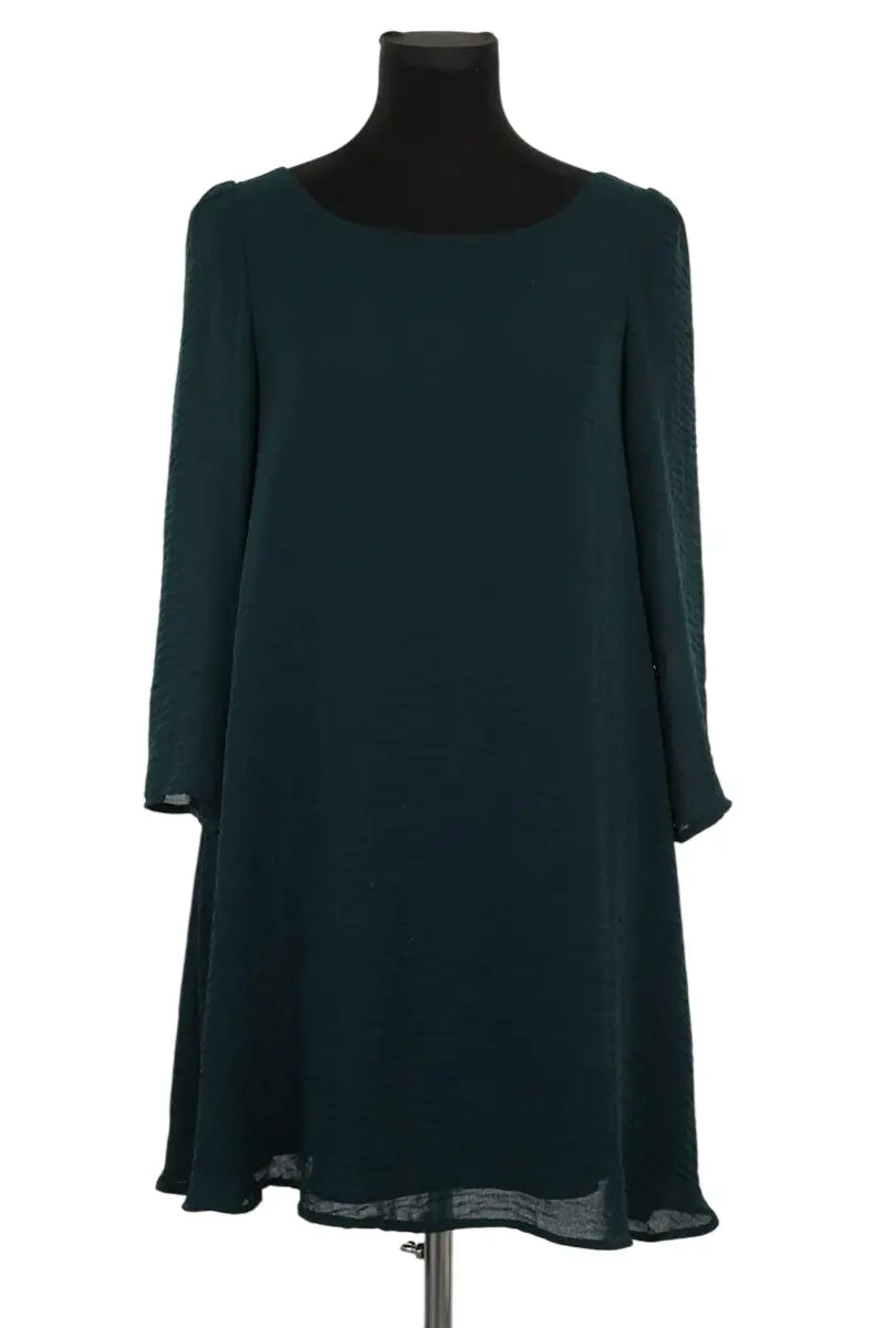 Robe Claudie Pierlot Vert en Polyester, taille S - Seconde Main