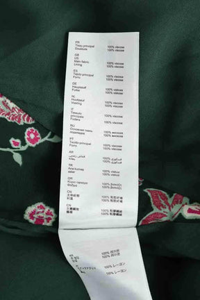 Robe Claudie Pierlot Vert en Viscose