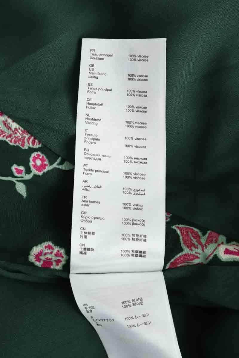Robe Claudie Pierlot Vert en Viscose