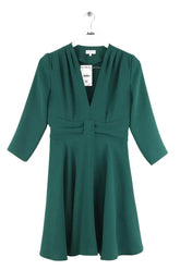 Robe Claudie Pierlot Vert en Viscose, taille S - Seconde Main