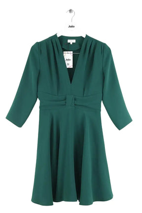 Robe Claudie Pierlot Vert en Viscose, taille S - Seconde Main