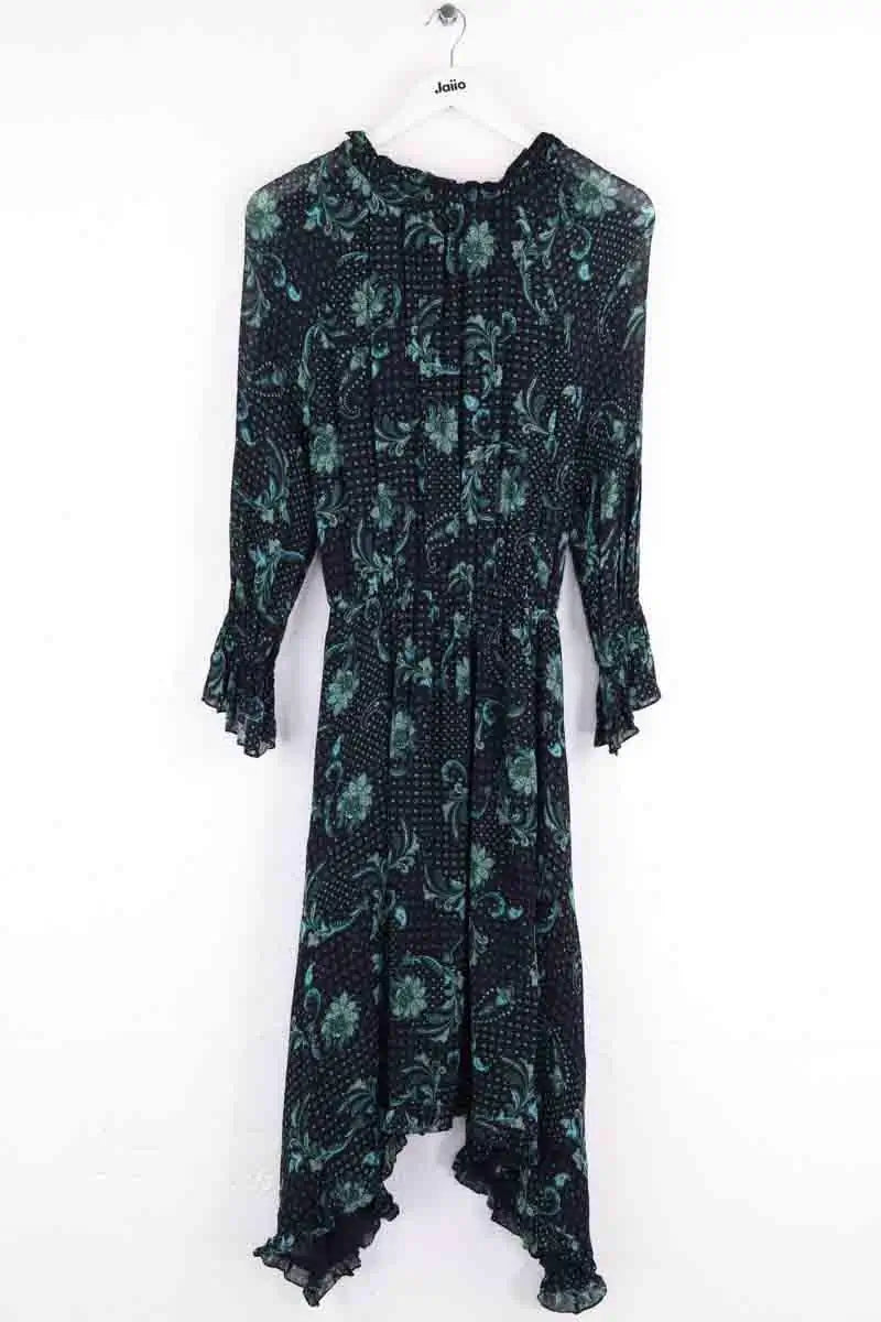 Robe Claudie Pierlot Vert en Viscose