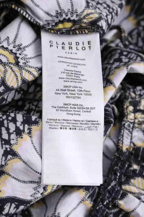 Robe Claudie Pierlot Violet en Coton