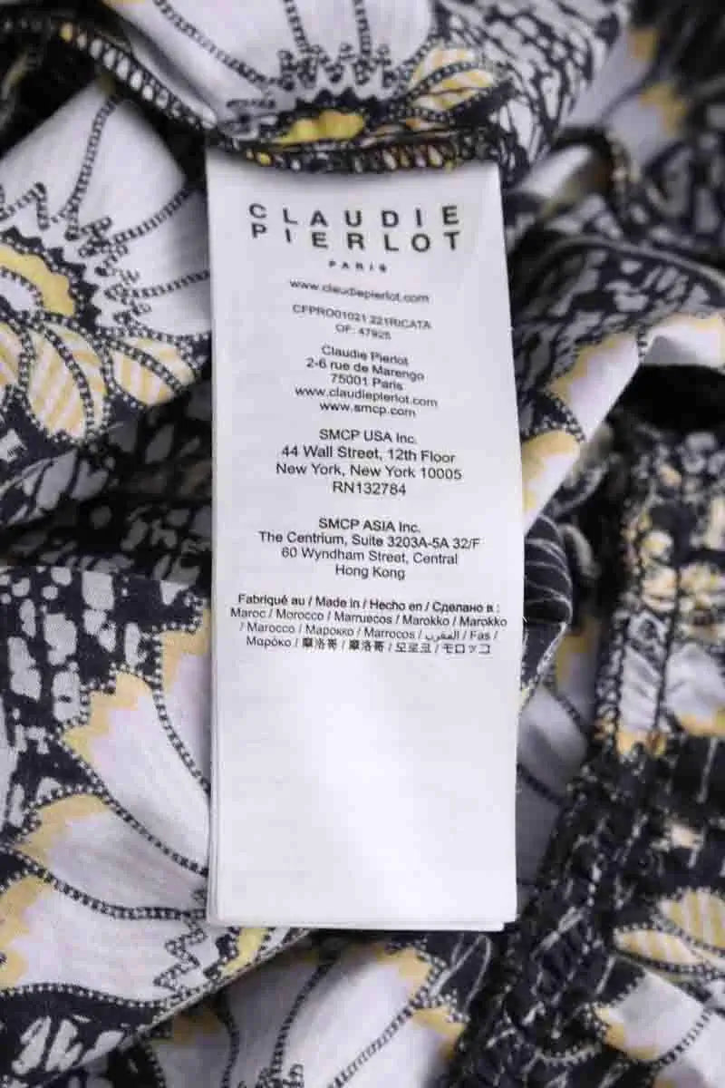 Robe Claudie Pierlot Violet en Coton