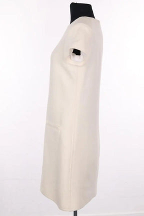 Robe Courrèges Ecru en Laine