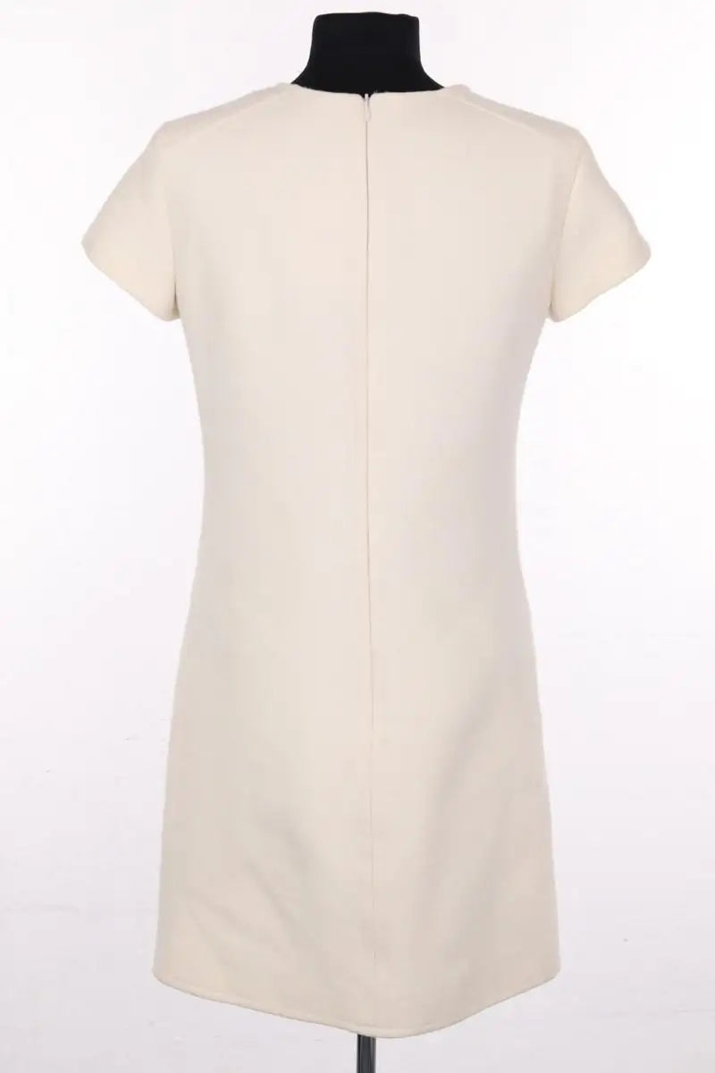 Robe Courrèges Ecru en Laine