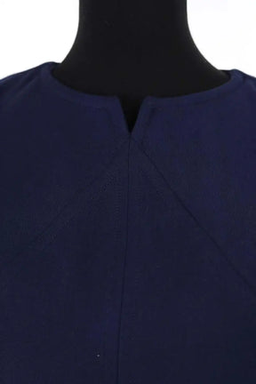 Robe Courrèges Marine en Laine