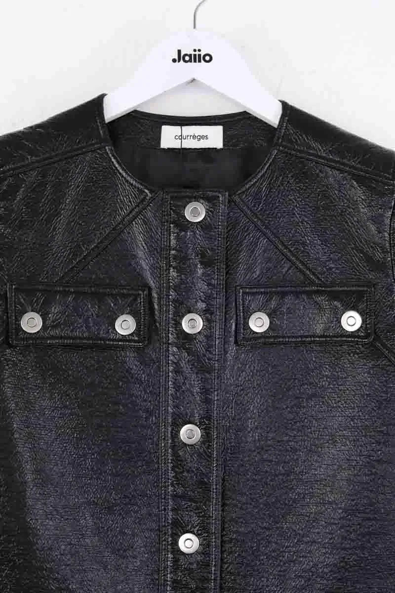 Robe Courrèges Noir en Coton