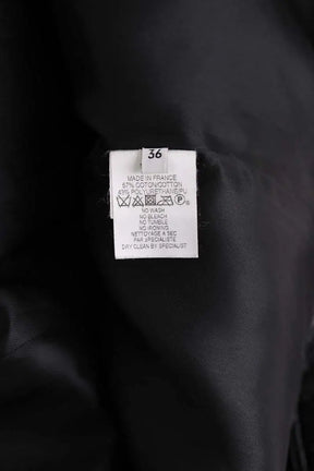 Robe Courrèges Noir en Coton