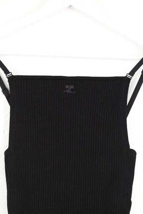 Robe Courrèges Noir en Viscose