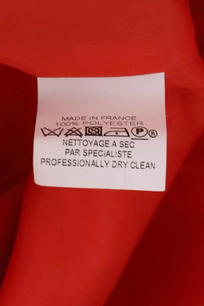 Robe Courrèges Rouge en Synthétique