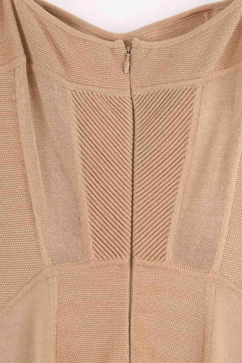 Robe de cérémonie Dsquared2 Camel en Synthétique