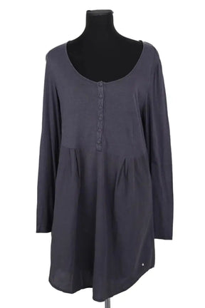 Robe Des Petits Hauts Anthracite en Coton, taille XL - Seconde Main
