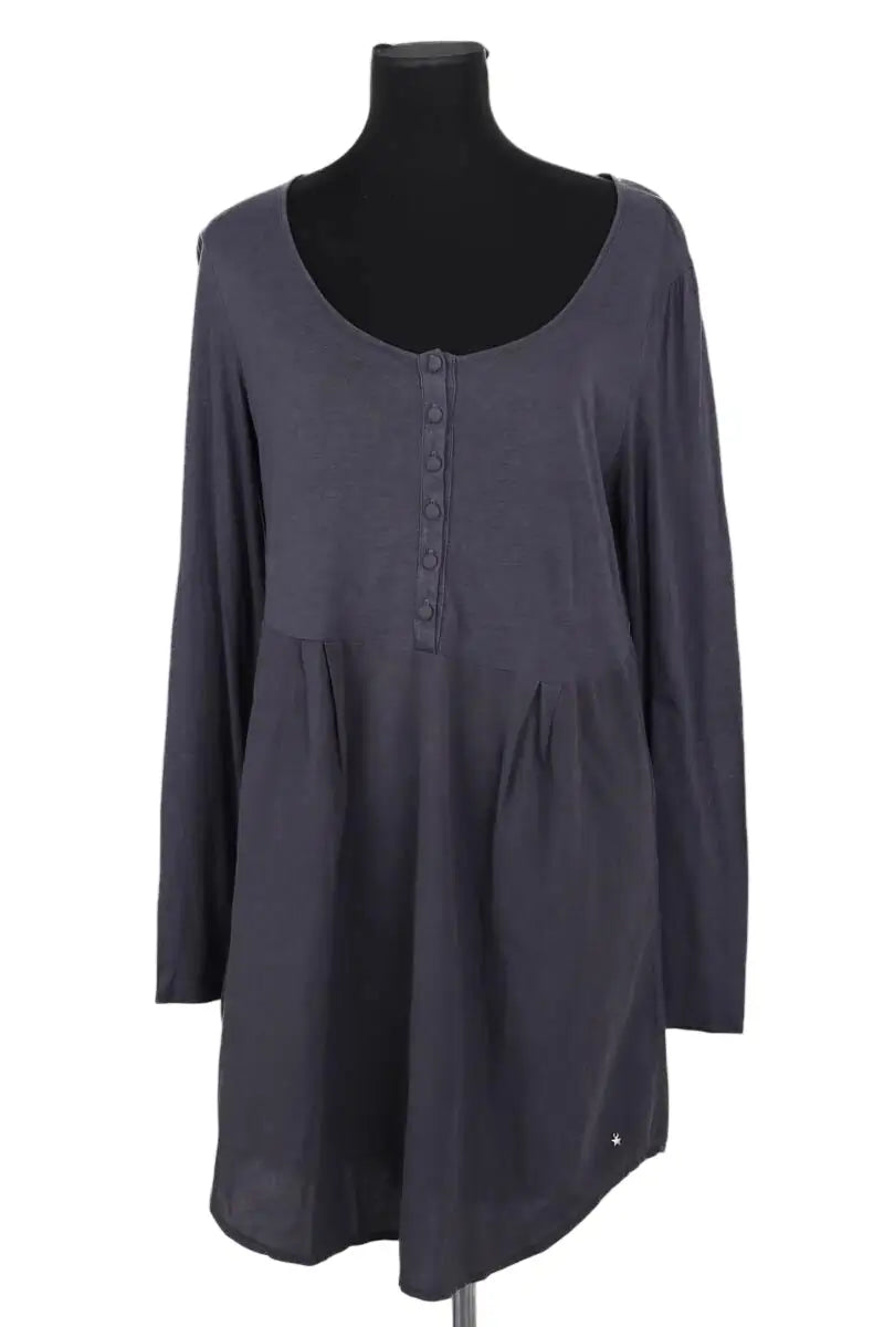 Robe Des Petits Hauts Anthracite en Coton, taille XL - Seconde Main