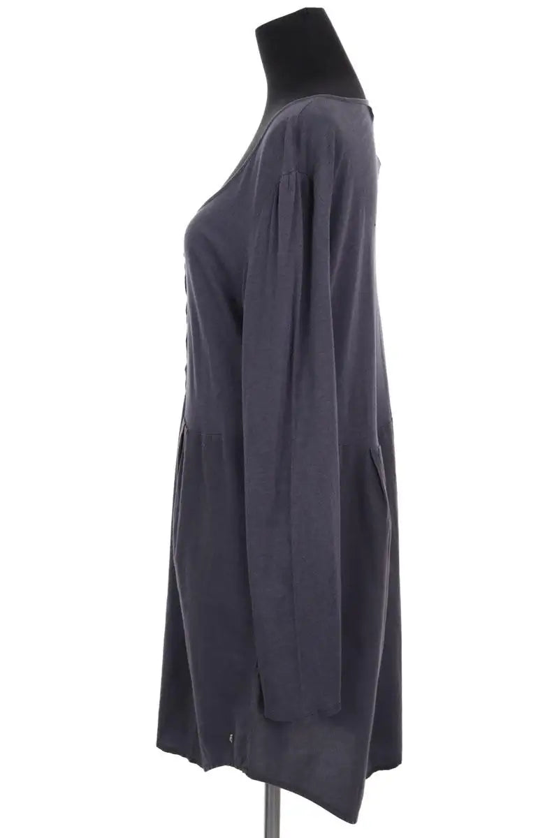 Robe Des Petits Hauts Anthracite en Coton