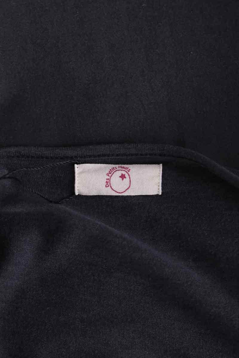 Robe Des Petits Hauts Anthracite en Coton