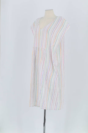 Robe Des Petits Hauts Blanc en Lin