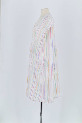 Robe Des Petits Hauts Blanc en Lin