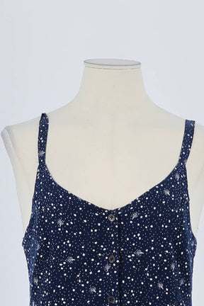 Robe Des Petits Hauts Bleu en Coton