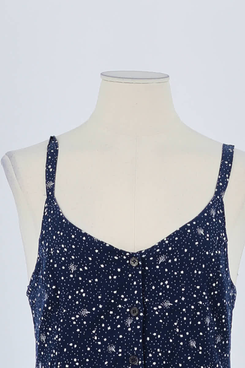 Robe Des Petits Hauts Bleu en Coton