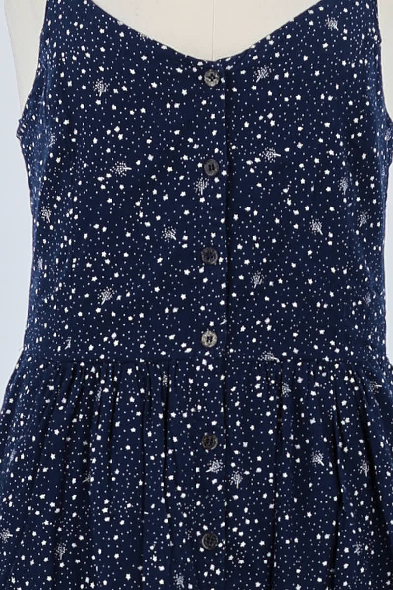 Robe Des Petits Hauts Bleu en Coton