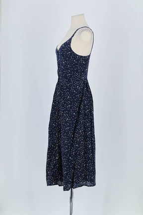 Robe Des Petits Hauts Bleu en Coton