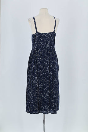 Robe Des Petits Hauts Bleu en Coton