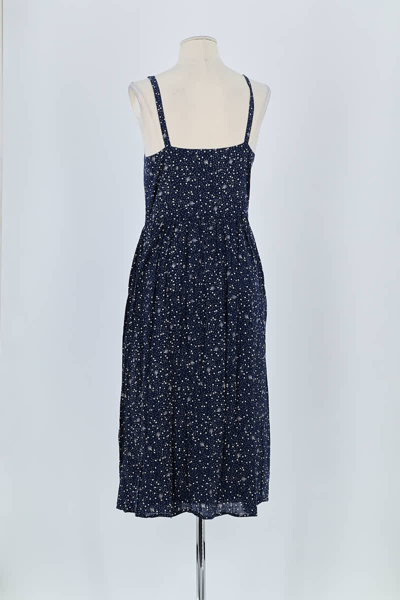 Robe Des Petits Hauts Bleu en Coton