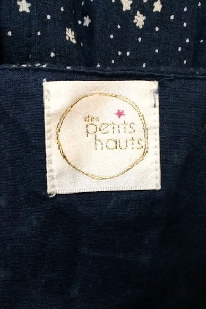 Robe Des Petits Hauts Bleu en Coton
