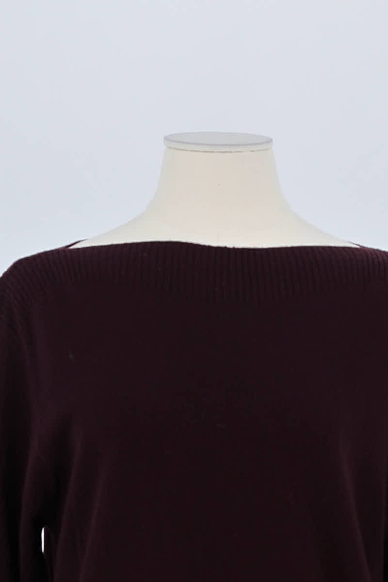 Robe Des Petits Hauts Bordeaux en Laine