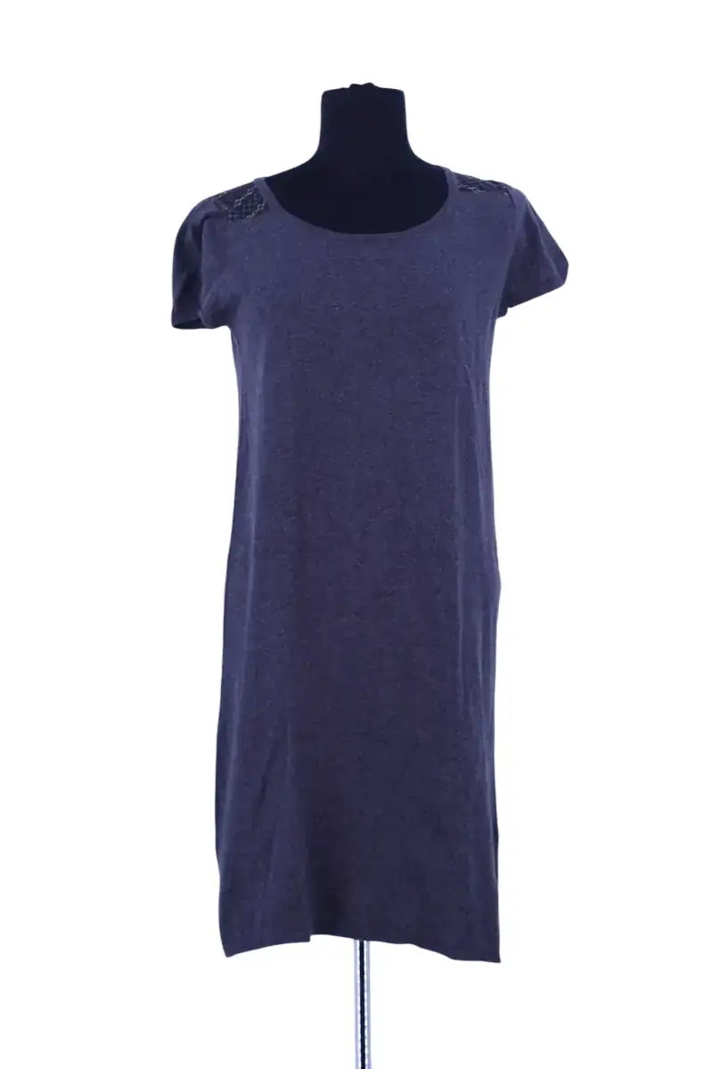 Robe Des Petits Hauts Gris en Coton, taille S - Seconde Main