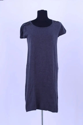 Robe Des Petits Hauts Gris en Coton